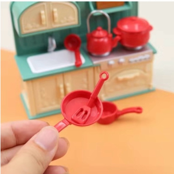 Kitchen Set For Little Dolls, Critters, Peppa Pig 🐷 - Picture 7 of 16